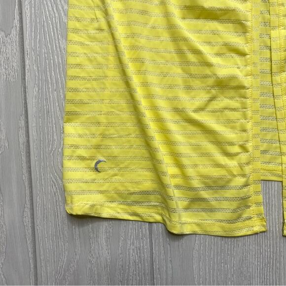 Zyia Women's Lemon Yellow Nimbus Split Back Tank Top Size XL X-Large - Picture 7 of 9